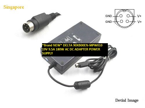 *Brand NEW* 90XB00EN-MPW010 DELTA 19V 9.5A 180W AC DC ADAPTER POWER SUPPLY